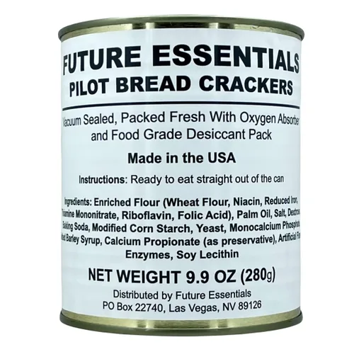 Miniatura 8 de Future Essential Pilot - Galletas de pan #2.5 (12 latas) – 144 porciones totales de alimentos de supervivencia de emergencia 30 años de vida útil