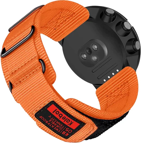 Miniatura 8 de LYSANDRA Compatible con SUUNTO 9/9 Baro/9 Titanium Watch Band, correa deportiva de nailon de 0.945 in con diseño tejido para SUUNTO Spartan
