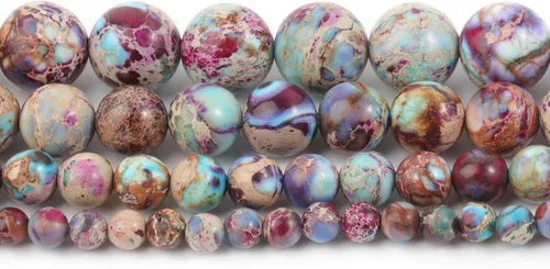 Miniatura 10 de Cuentas de Apatita 10mm 35 Piezas de Piedra para Hacer Joyería, Cuentas Grandes, Pulseras, Keychaian, Cuentas Sueltas Redondas Lisas, Cuentas
