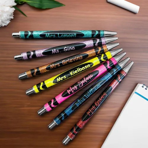 Miniatura 2 de NICEDREAM Bolígrafo personalizado con nombre, bolígrafo con nombre personalizado, regalo para ella, bolígrafo con nombre, bolígrafos de gel, regalo