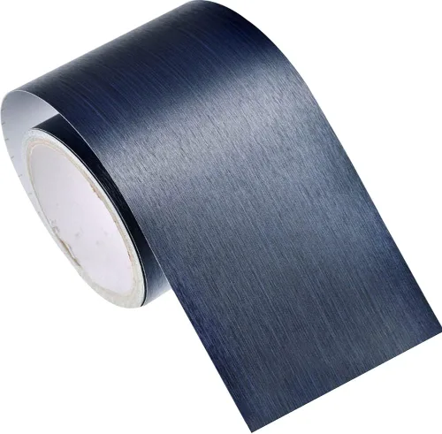 Miniatura 8 de Papel tapiz metálico para despegar y pegar, moldura flexible, autoadhesiva, líneas de pared, líneas de borde para baño, cocina, hotel, bricolaje