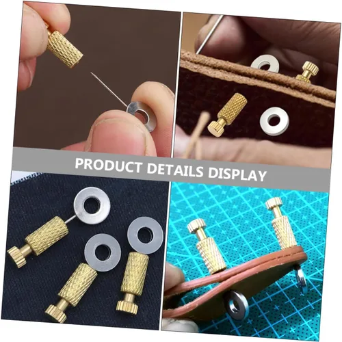 Miniatura 4 de 4 Uds. Herramientas de costura de mano de posicionamiento de mano agujas de posicionamiento fijo Costura Artesanía Bordes hechos a mano Bloqueo