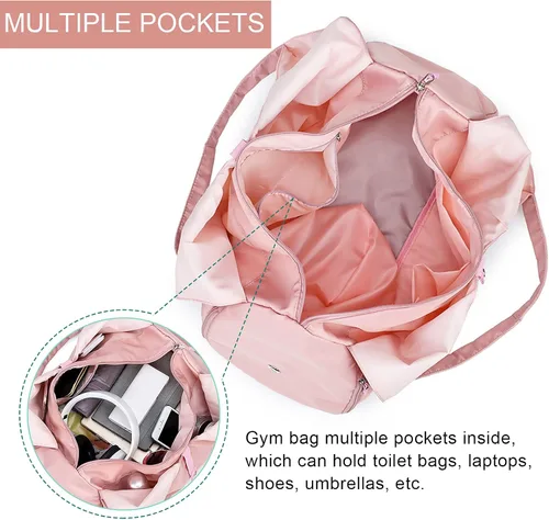 Miniatura 4 de PhABULS - Bolsa de deporte impermeable para mujer y hombre, RosaRebel Fun., Estilo del oeste
