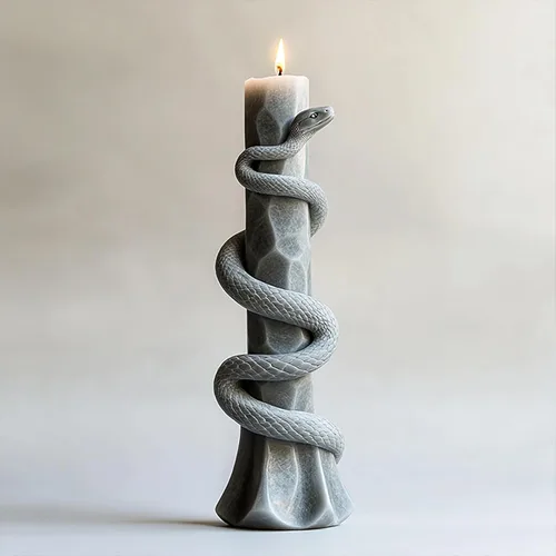 Miniatura 3 de Moldes de cilindro de flores Molde de vela espiral de onda de silicona - Moldes de fundición de resina de silicona para velas, resina y suministros