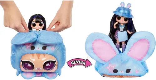 Miniatura 3 de LOL Surprise Disfraz de preadolescentes de moda Aya Cherry con conejo azul inflable para mascotas y múltiples sorpresas, incluyendo fabulosas modas