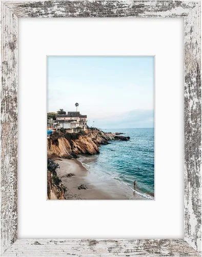 Miniatura 35 de Frametory, Marcos de 8 x 10 para mostrar imágenes de 5 x 7 con paspartú o fotos de 8 x 10 sin paspartú, vidrio resistente a roturas, accesorios