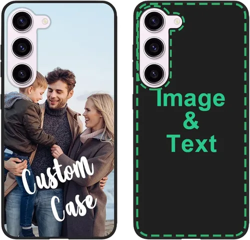 Funda de teléfono personalizada para Samsung Galaxy S23, funda personalizada para teléfono con foto, nombre de foto, escritura a mano, regalo para