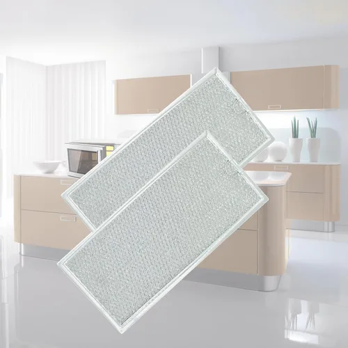 Miniatura 6 de WB06X10596 - Filtro de grasa para microondas compatible con campana extractora GE de 13 x 6 pulgadas, filtro de ventilación Samsung y Whirlpool