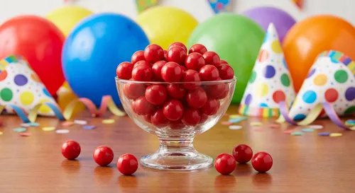 Miniatura 4 de Bolas de chicle de canela - 2 libras de bolas de chicle picantes masticables de canela roja brillante
