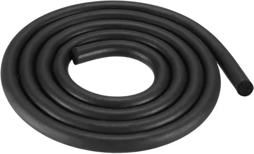 Miniatura 13 de uxcell Tira de sello de goma de espuma, 3mm (1/8") de diámetro, 10 metros (32.81 pies) de largo, EPDM redondo para sellos de bricolaje, almacenes