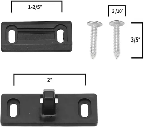 Miniatura 4 de Kit de cerradura de puerta para caravana, kit de manija derecha para caravana, remolque, accesorios de repuesto para el lado derecho, piezas