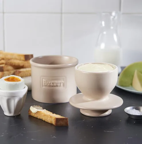 Miniatura 2 de Butter Bell - The Original Butter Bell crock por L Tremain, un plato de mantequilla de cerámica francesa para mostrador, contenedor de mantequilla