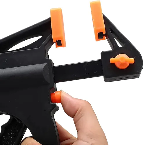Miniatura 3 de Black Duck Brand Abrazadera de barra de trinquete de 4 pulgadas / esparcidor de 8 pulgadas para fotografía, carpintería, manualidades y más