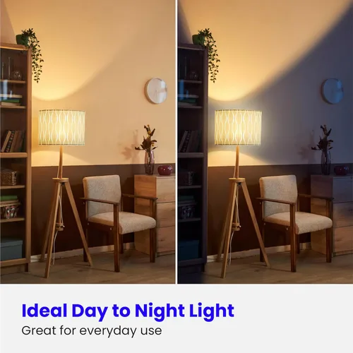 Miniatura 3 de Feit Electric Bombillas LED A19, equivalente a 40 W, no regulables, 450 lúmenes, base estándar E26, blanco suave de 2700 K, 80 CRI, vida útil de 10