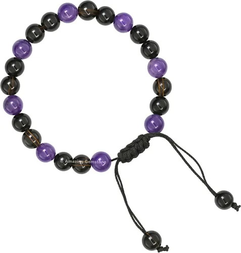 Miniatura 23 de Pulsera del zodiaco de cristales curativos