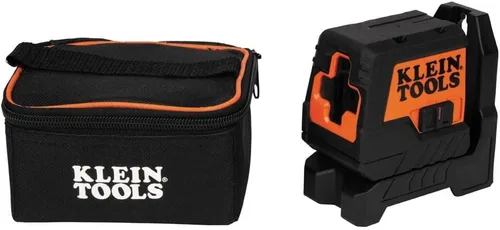 Miniatura 9 de Klein Tools Nivel láser autonivelante 93MCLS, mini nivel de línea cruzada, clase 2, ≤ 1mW, herramienta de alineación de nivelación, líneas Línea roja