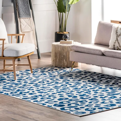 Miniatura 13 de nuLOOM Brooks - Alfombra con estampado de leopardo, 6 pies 7 pulgadas x 9 pies, beige Brooks Beige