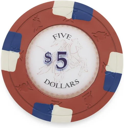 Miniatura 12 de Claysmith Gaming Paquete de 50 fichas de póquer Poker Knights, compuesto de arcilla pesada de 0.48 oz