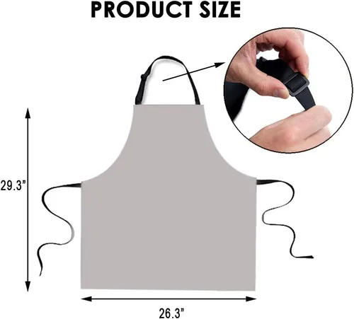 Miniatura 3 de VVEEWUU Divertido delantal de cocina, regalos novedosos para mujeres y hombres, delantal sexy para cocinar, barbacoa, hornear, asar a la parrilla