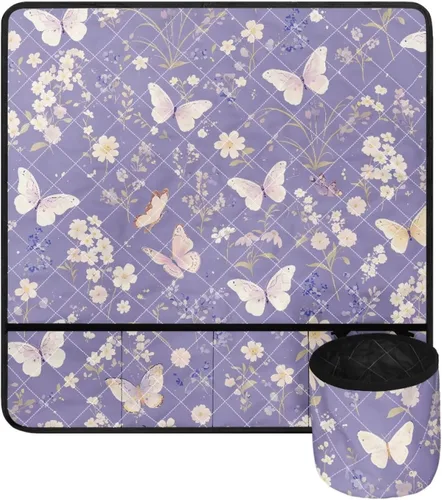 Miniatura 28 de Alfombrilla para máquina de coser con estampado de manzanas rojas para mesa con bolsillos, resistente al polvo, compatible con máquina de coser