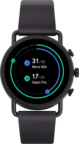 Miniatura 7 de Reloj inteligente con pantalla táctil de acero inoxidable con frecuencia cardíaca GPS NFC y notificaciones de teléfono inteligente Connected Falster