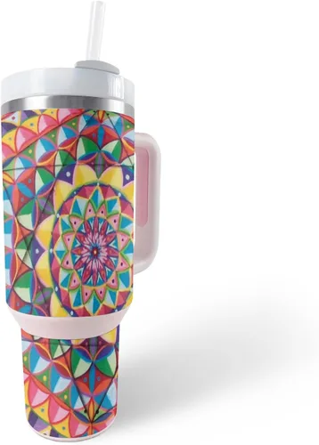 Miniatura 10 de MightySkins Skin - Vaso de vinilo compatible con Stanley The Quencher H2.0 FlowState de 40 onzas, cubo de rompecabezas, protectora, duradera