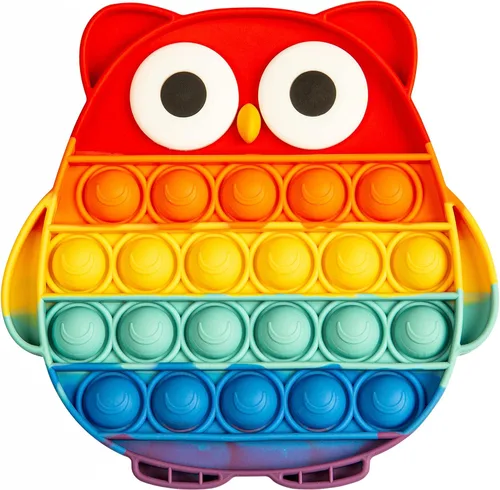 Miniatura 11 de Juguetes Sensoriales Pop Bubble Fidget, Juguetes Sensoriales para Apretar, Regalos Novedosos para Niños y Niñas, Herramientas para Aliviar el Estrés