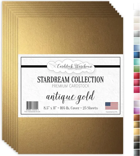 Miniatura 10 de Kunzite stardream metálico Cardstock 8.5" x 11" Premium – 105 Lb. Cover/284 GSM 25 hojas de cartulina almacén Kunzita púrpura claro