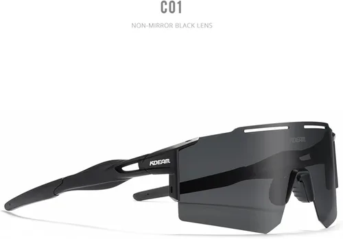 Miniatura 2 de Gafas de sol deportivas polarizadas UV400 para hombres y mujeres, gafas de ciclismo resistentes al viento para conducción, carrera, golf, lentes