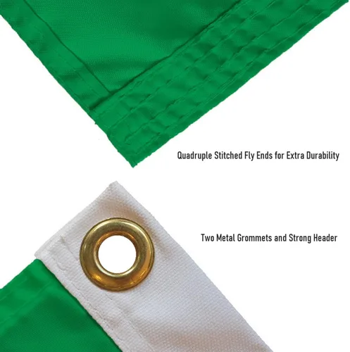 Miniatura 6 de Bandera de Oregon Green 3x5