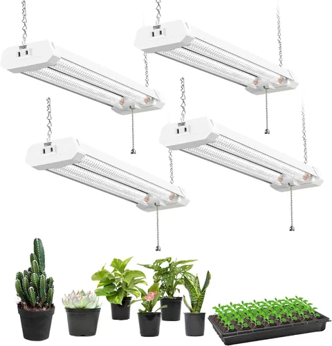 Miniatura 16 de Hlite Lámparas de cultivo de plantas ajustables de espectro completo de 16 pulgadas, luces de cultivo enlazables para plantas de interior, diseño