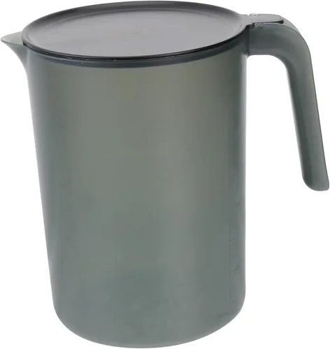Miniatura 11 de Mikinona Jarra de agua de plástico Jarra de bebida Lidspot Apertura grande para fácil recarga azul