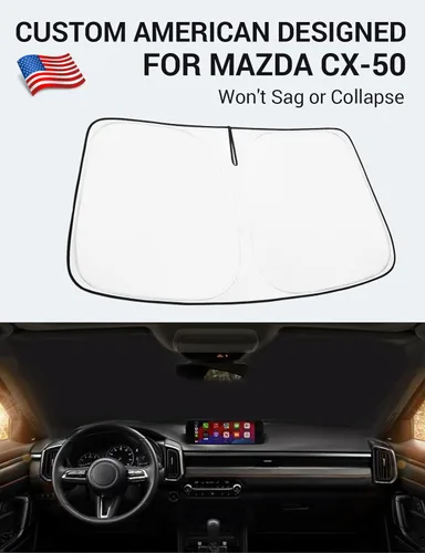 Miniatura 257 de Proadsy Parasol plegable para parabrisas delantero 2026, ajuste personalizado, accesorios para CRV SUV LX EX EX-L EX-L Navi Touring 2017-2022
