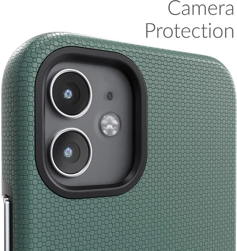 Miniatura 3 de Crave Funda para iPhone 12 mini, funda de protección dual para iPhone 12 mini (5.4 pulgadas) - Verde bosque