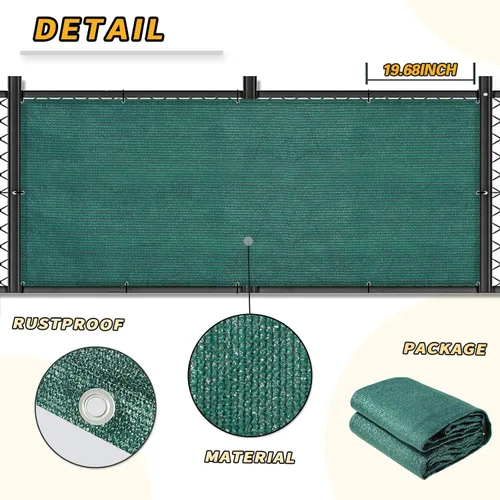 Miniatura 5 de Love Story Pantalla de privacidad para balcón, 2.5 x 5 pies, cubierta de valla protectora para terraza, protección UV y resistente a la intemperie