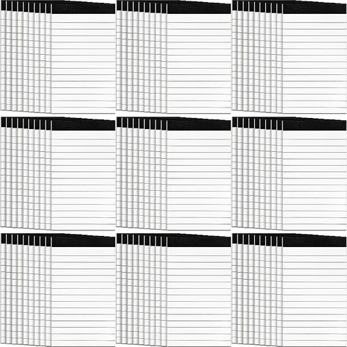 Miniatura 7 de PerKoop Paquete de 100 blocs de notas pequeños de 3 x 5 pulgadas, mini bloc de notas legales con 30 hojas de repuesto para tomar notas, suministros