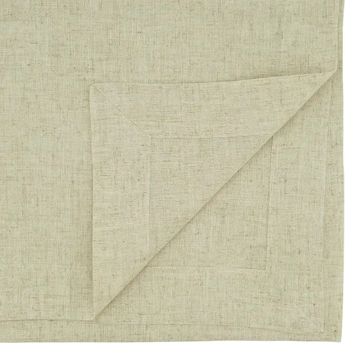 Miniatura 2 de SARO LIFESTYLE Toscana Collection Camino de mesa liso, 16 x 36 pulgadas, natural