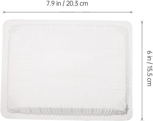 Miniatura 2 de 10 Uds Epoxy Crafts cubierta de plástico transparente cúpula cubierta de placas para fundición de resina epoxi
