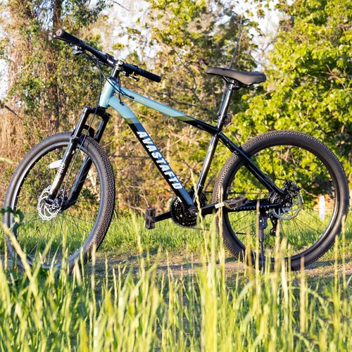 Miniatura 7 de AVASTA Earth 26 - Bicicleta de montaña de 27.5 pulgadas con marco de aluminio de 21 velocidades, freno de doble disco, cómodo sillín y varios