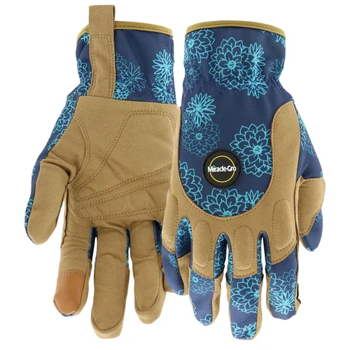 Miracle-Gro - Guantes de trabajo de jardinería de alta destreza para mujer, tecnologías táctiles, resistentes a la abrasión, cómodos,