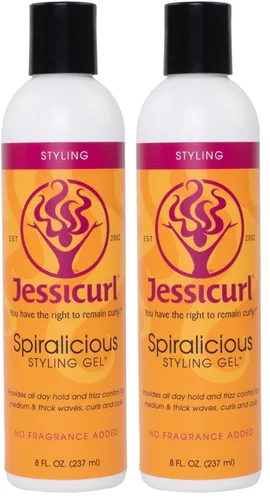 Miniatura 11 de Jessicurl, Spiralicious Gel, Lavanda Cítrica, 8 onzas líquidas, gel definidor de rizos para cabello rizado y control del encrespamiento, para todo
