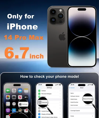 Miniatura 2 de FNTCASE Funda para iPhone 14 Pro Max color azul: [compatible con Magsafe] Funda magnética mate sólida con [protección completa de la cámara]