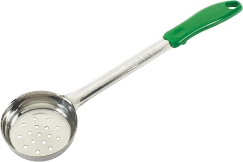 Miniatura 13 de Winco Porcionador de alimentos sólidos, 4 onzas, mediano, acero inoxidable, verde