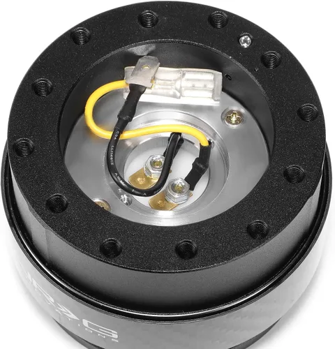 Miniatura 4 de NRG Innovaciones. Liberación rápida Cuerpo negro/fibra de carbono negra