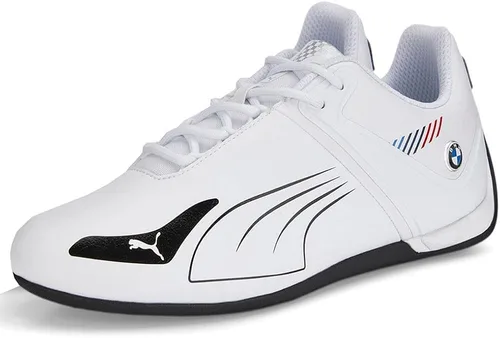 PUMA BMW MMS A3rocat - Zapatos deportivos con cordones para hombre, color blanco
