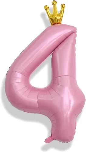 Miniatura 17 de Globos de número azul pastel de 40 pulgadas, globo gigante autoinflable de aluminio número 5 de cumpleaños para niños, globos azul bebé para hombres