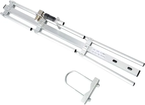 Miniatura 2 de HYS Antena plegable UHF Yagi, 70CM 400-470Mhz aleación de aluminio antena al aire libre, aleación de aluminio GMRS Base Antena para Yaesu Motorola