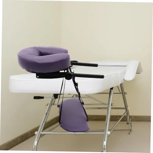 Miniatura 4 de 1 juego de almohada de mesa de masaje de mesa de masaje para salones de belleza, spas clínicas, cojín facial de calidad premium para mayor comodidad