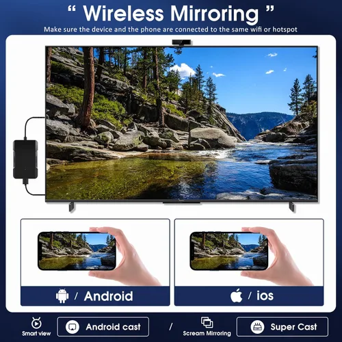 Miniatura 5 de Magic CarPlay Box 3.0 Max, CarPlay AI Box Soporte YouTube/Netflix/Hulu, etc., Qualcomm Multi-Core Android System Multimedia Video Box