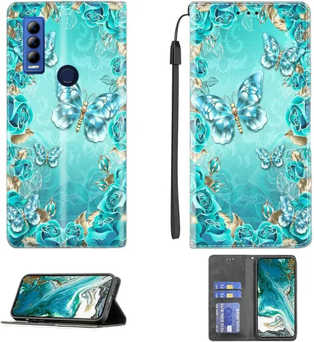Miniatura 200 de Funda para Moto One Zoom compatible con Motorola One Zoom Phone Case Flip Stand Cover Magnetic Close YHD